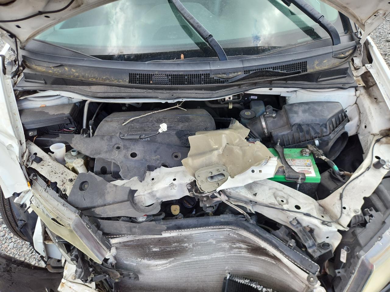 2015 Honda Odyssey Exl Белый vin: 5FNRL5H64FB099355