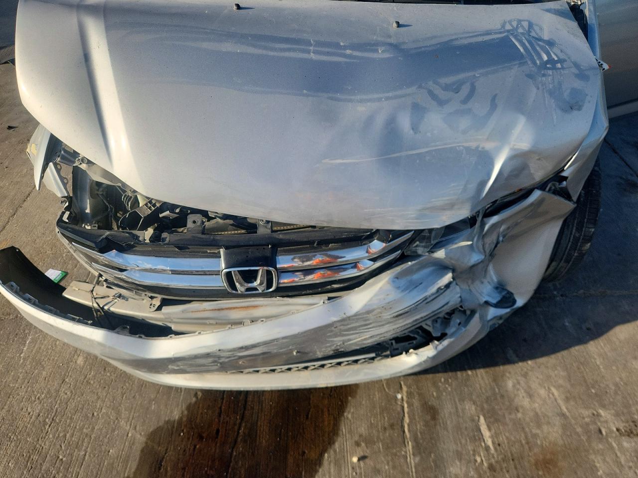 2015 Honda Odyssey Exl Silver vin: 5FNRL5H64FB103159