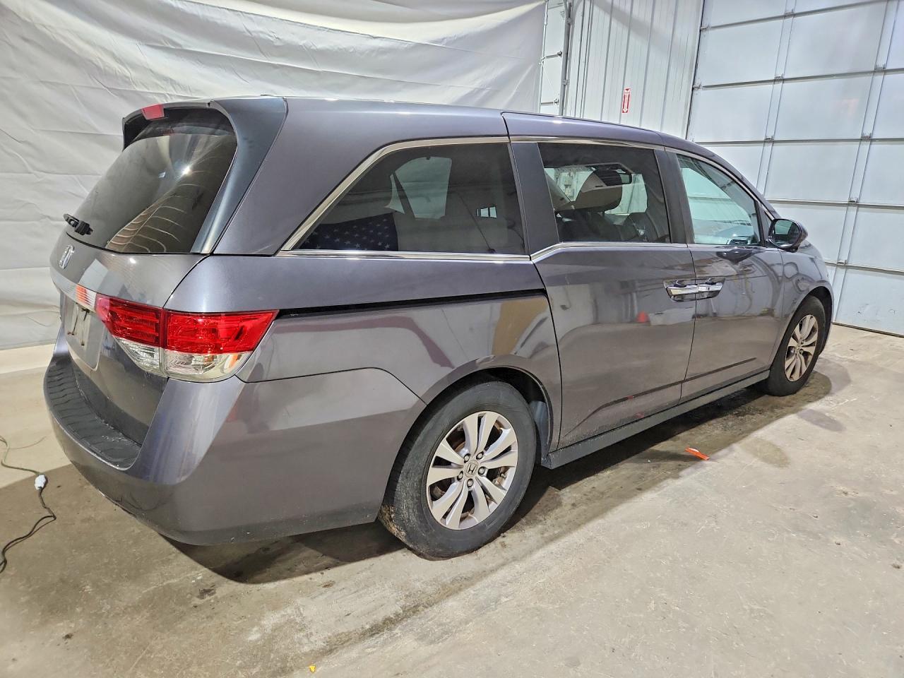 2015 Honda Odyssey Exl Gray vin: 5FNRL5H64FB104005