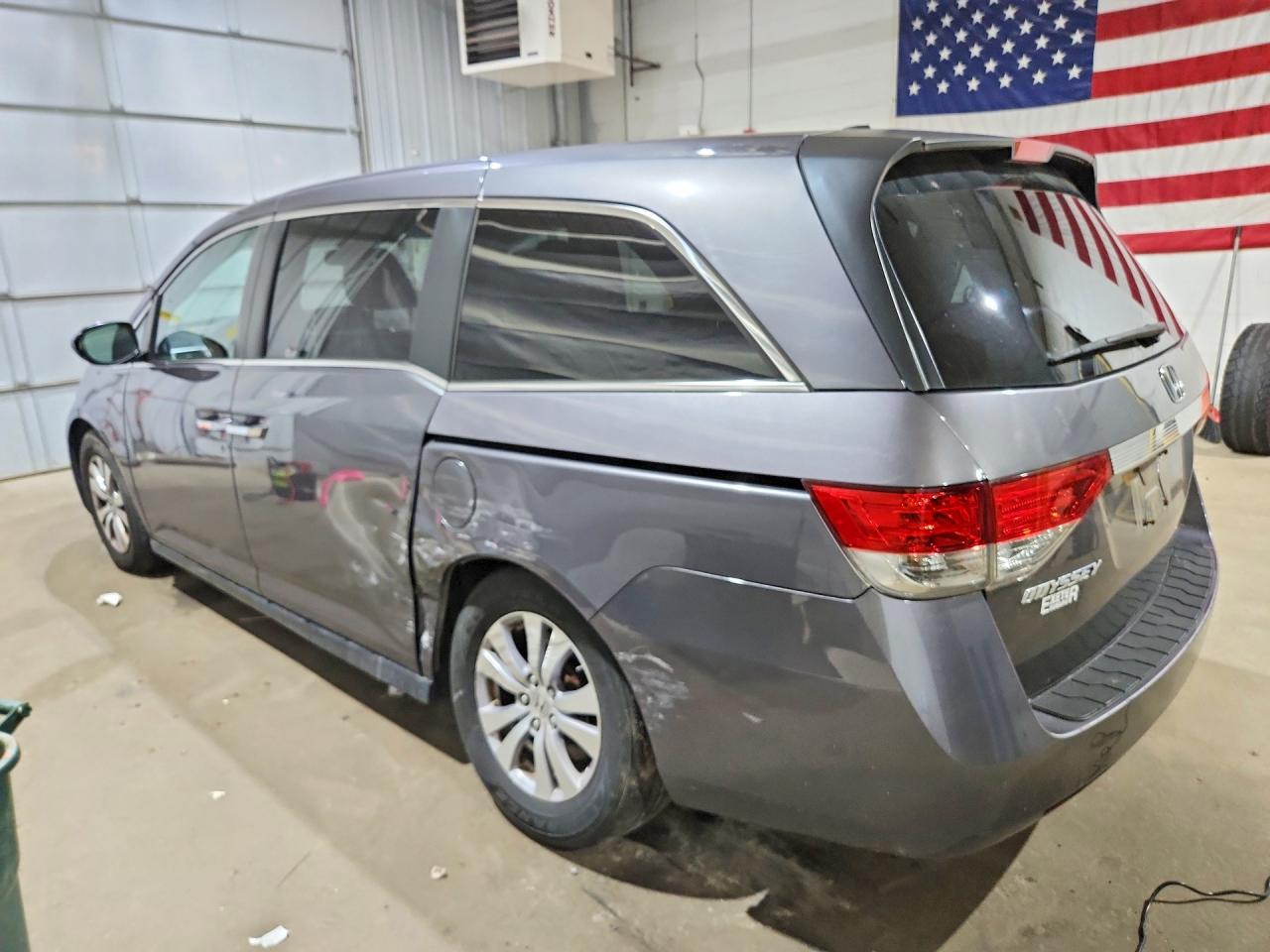 2015 Honda Odyssey Exl Gray vin: 5FNRL5H64FB104005