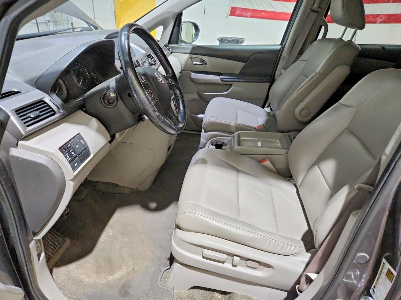 2015 Honda Odyssey Exl Gray vin: 5FNRL5H64FB104005