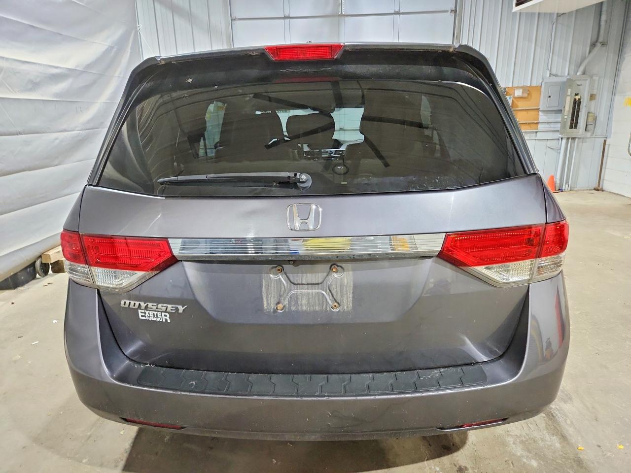 2015 Honda Odyssey Exl Gray vin: 5FNRL5H64FB104005