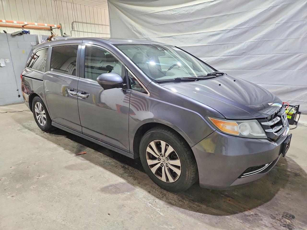 2015 Honda Odyssey Exl Gray vin: 5FNRL5H64FB104005