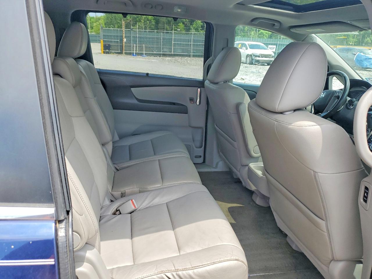 2015 Honda Odyssey Exl Blue vin: 5FNRL5H64FB105042