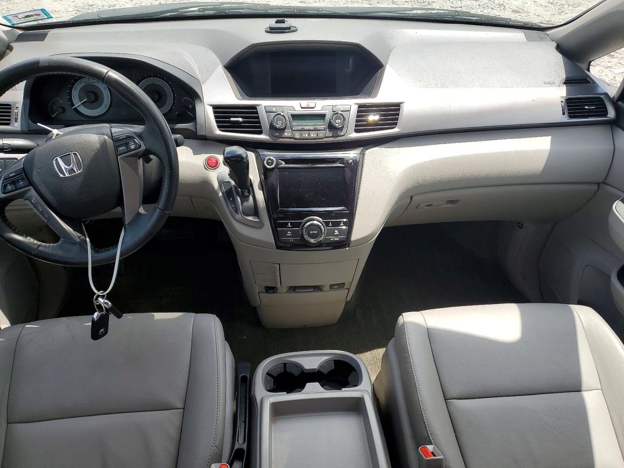 2015 Honda Odyssey Exl Blue vin: 5FNRL5H64FB105042
