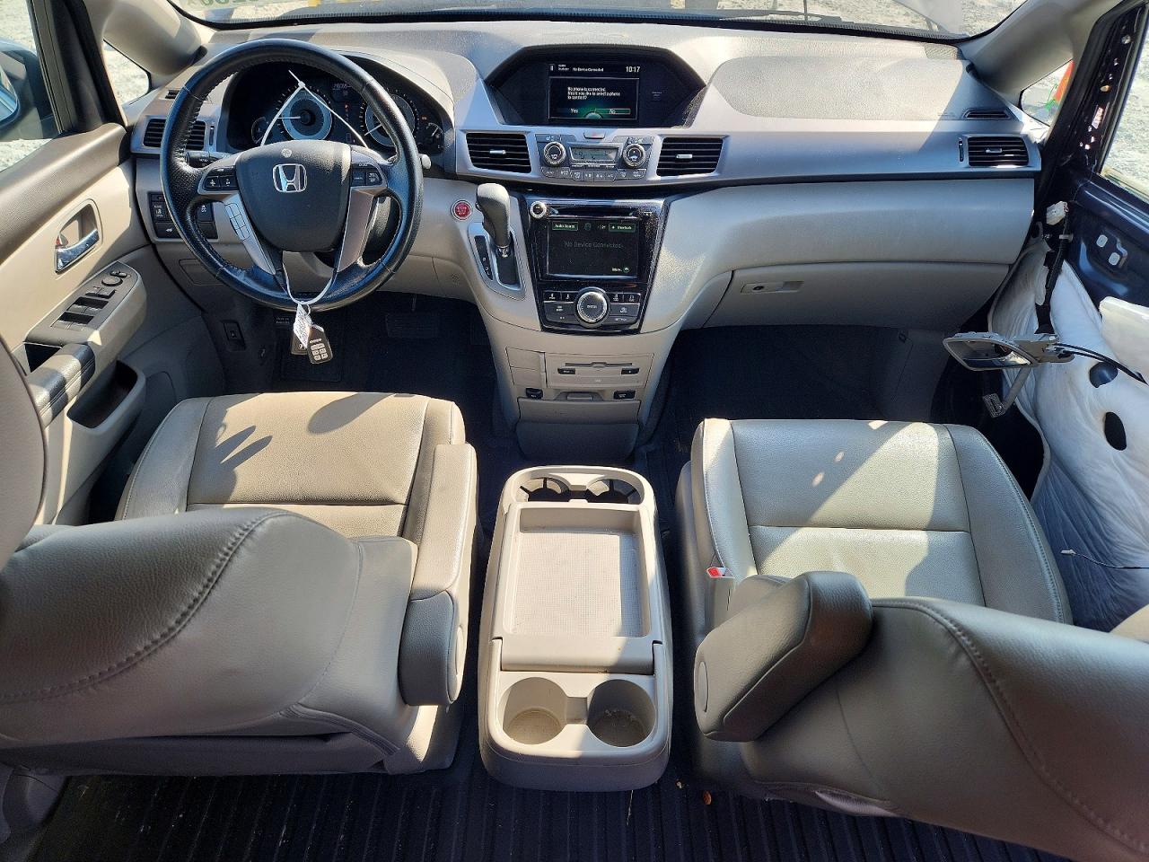 2015 Honda Odyssey Exl Gray vin: 5FNRL5H64FB122424