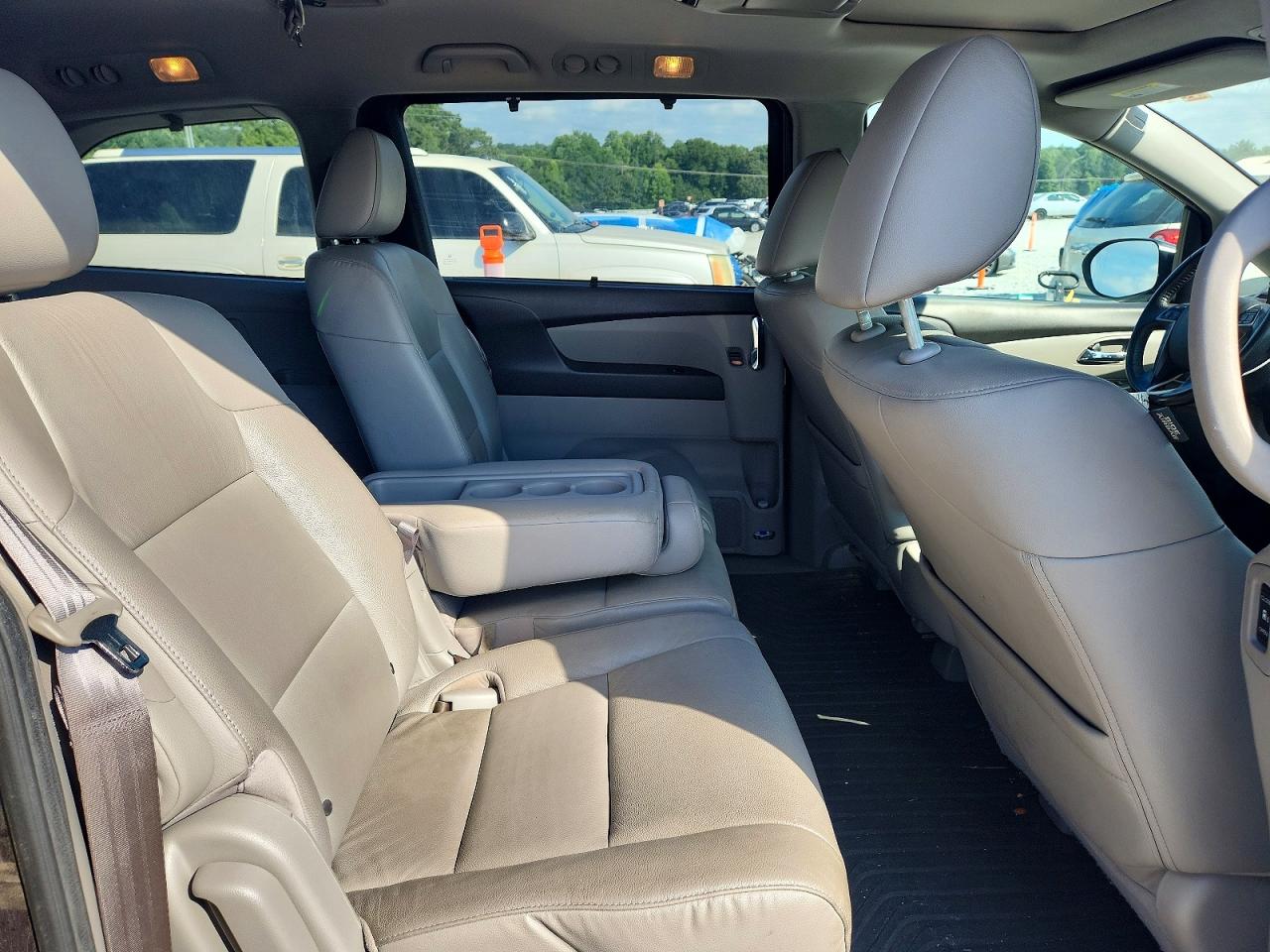 2015 Honda Odyssey Exl Gray vin: 5FNRL5H64FB122424