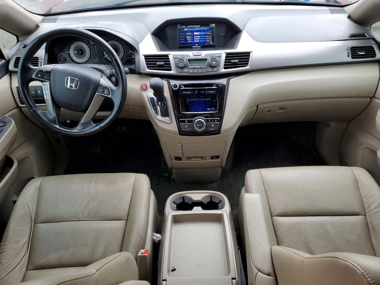 2016 Honda Odyssey Exl Бордовый vin: 5FNRL5H64GB119332