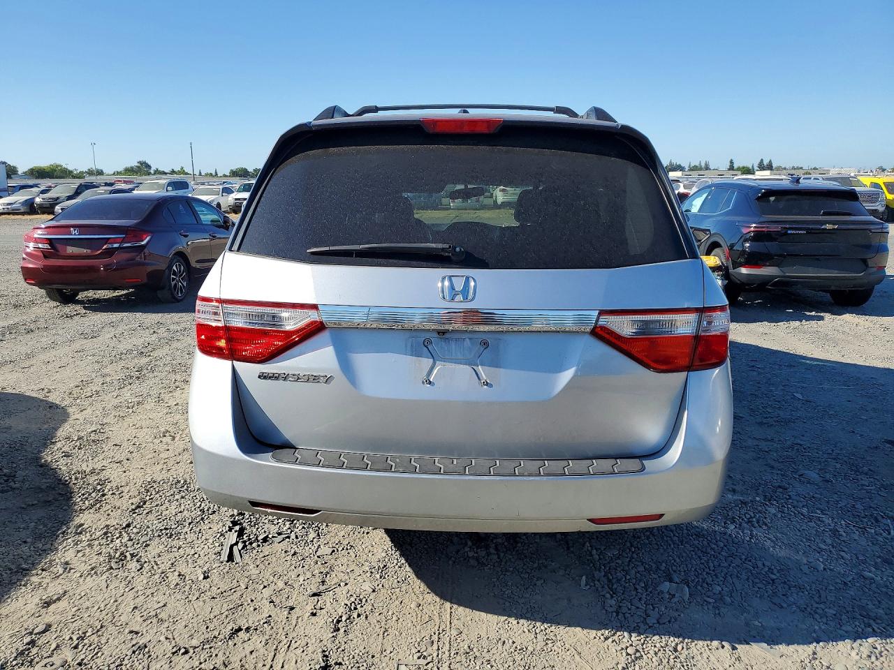 2011 Honda Odyssey Exl Silver vin: 5FNRL5H65BB021189