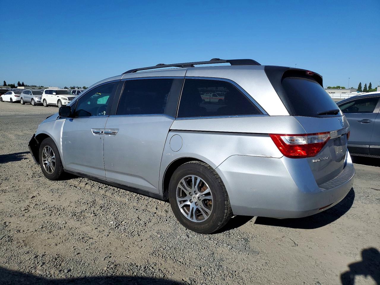 2011 Honda Odyssey Exl Silver vin: 5FNRL5H65BB021189