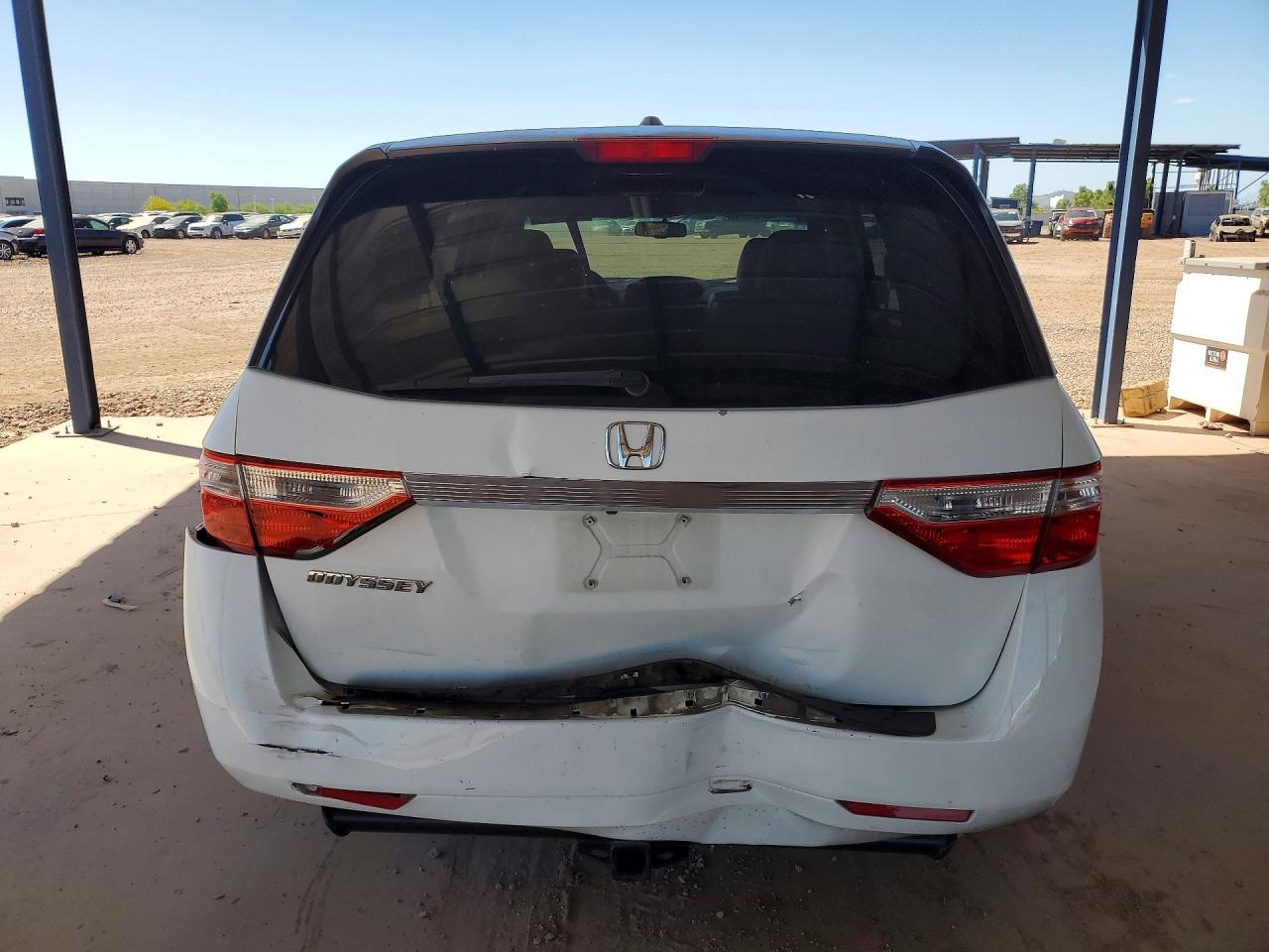 2011 Honda Odyssey Exl Белый vin: 5FNRL5H65BB031754