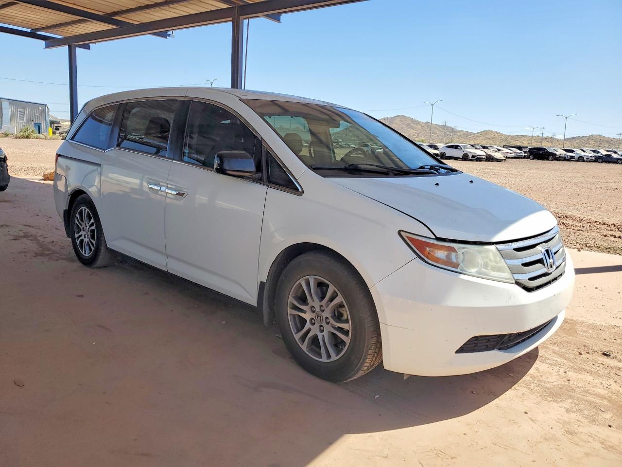 2011 Honda Odyssey Exl Белый vin: 5FNRL5H65BB031754
