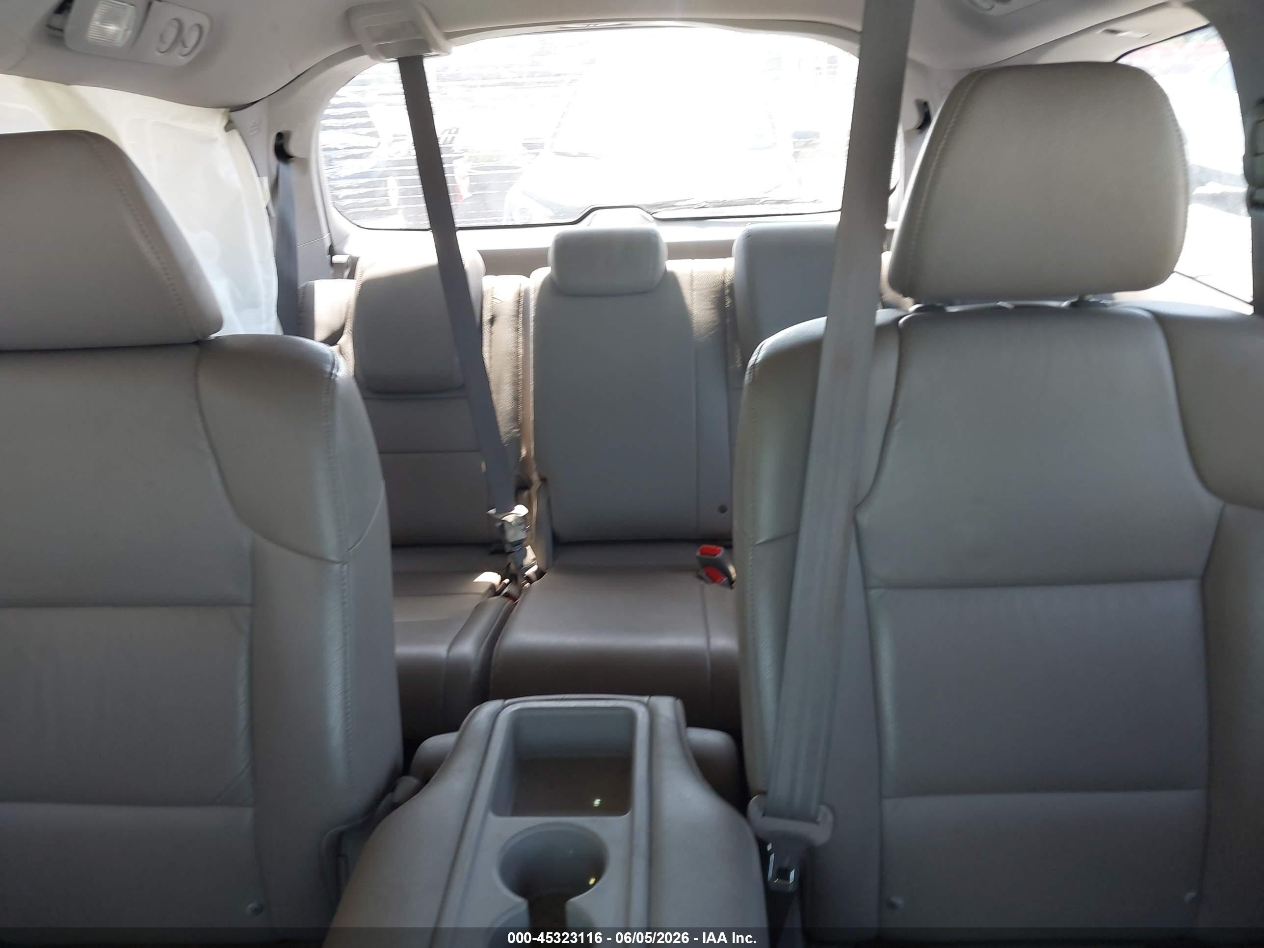 2011 Honda Odyssey Ex-l Blue vin: 5FNRL5H65BB042222