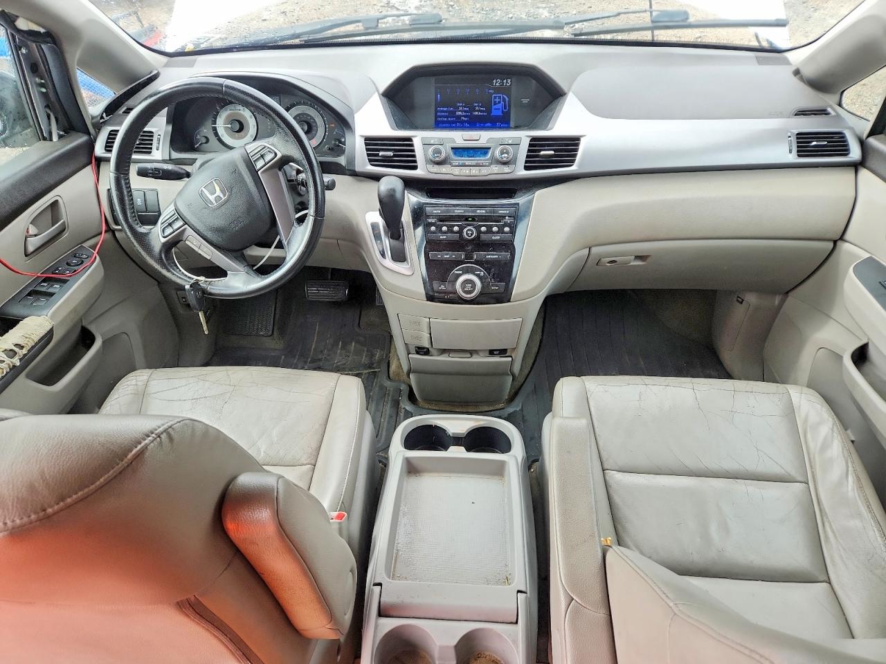 2011 Honda Odyssey Exl Silver vin: 5FNRL5H65BB051809