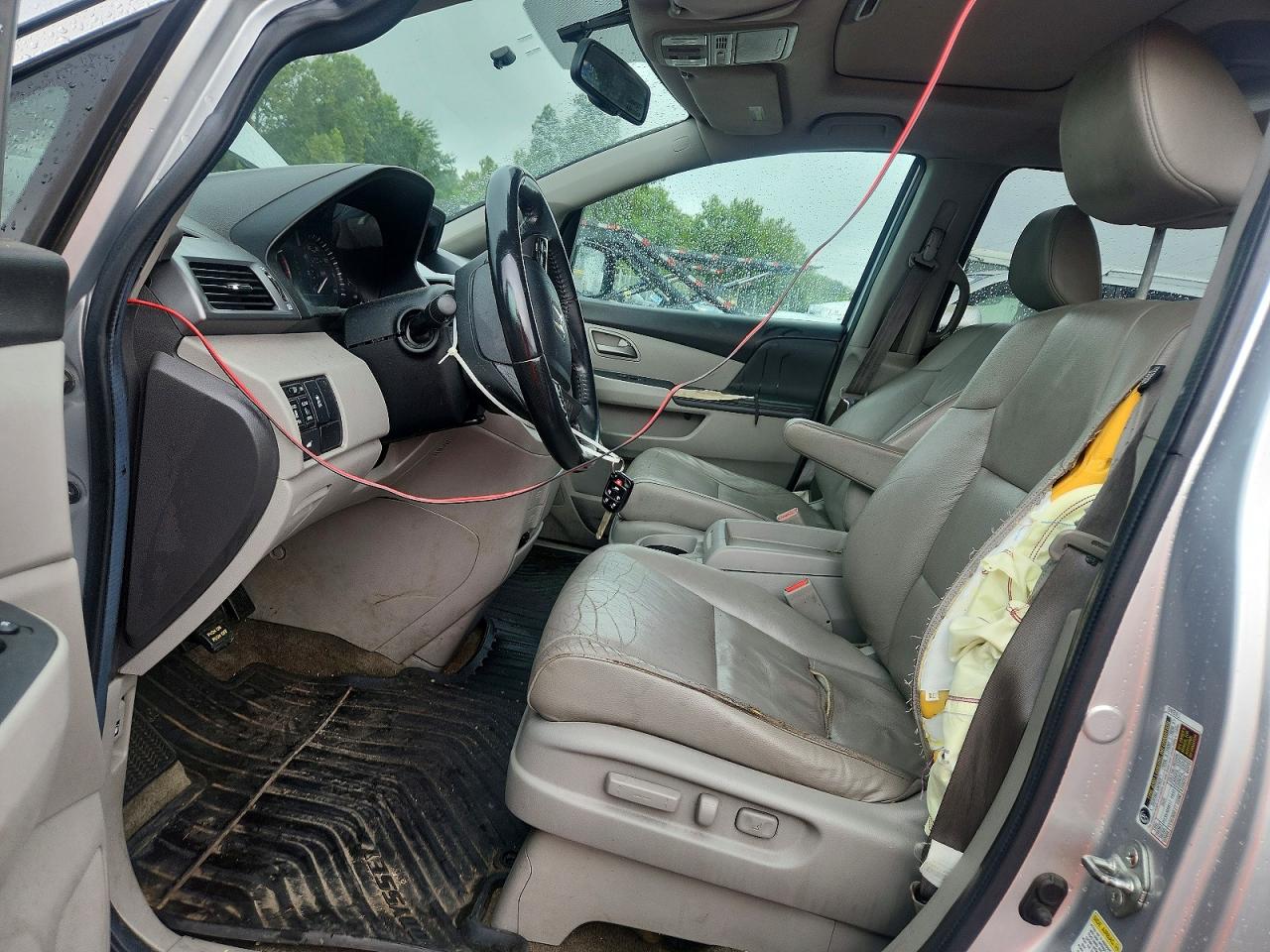 2011 Honda Odyssey Exl Silver vin: 5FNRL5H65BB051809
