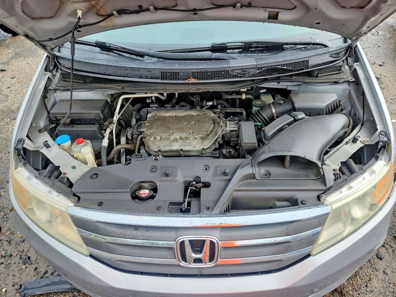 2011 Honda Odyssey Exl Silver vin: 5FNRL5H65BB051809