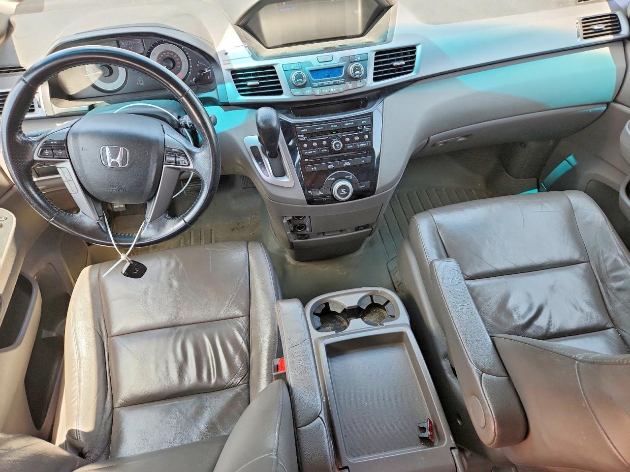 2011 Honda Odyssey Exl Gray vin: 5FNRL5H65BB056380