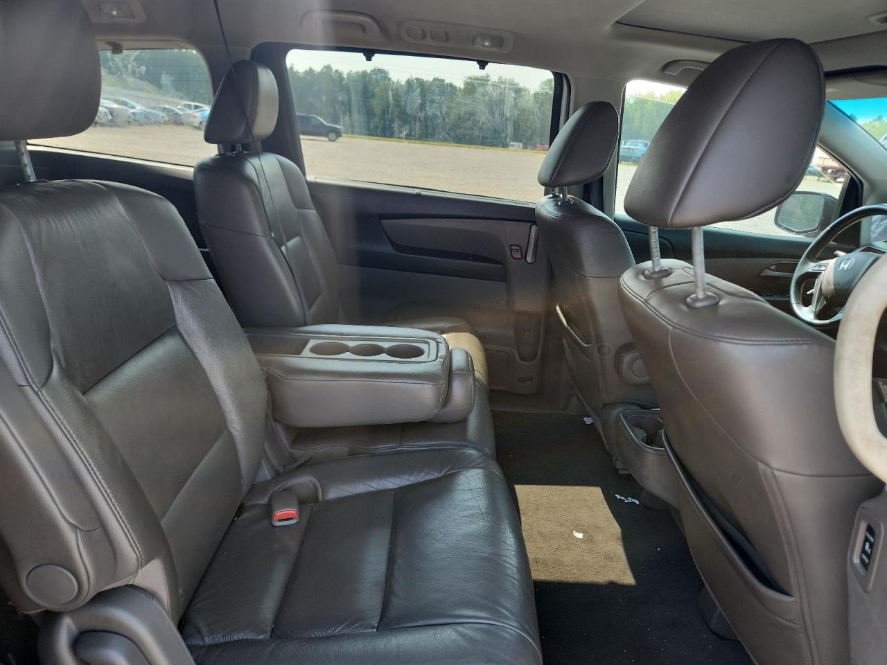 2011 Honda Odyssey Exl White vin: 5FNRL5H65BB062051