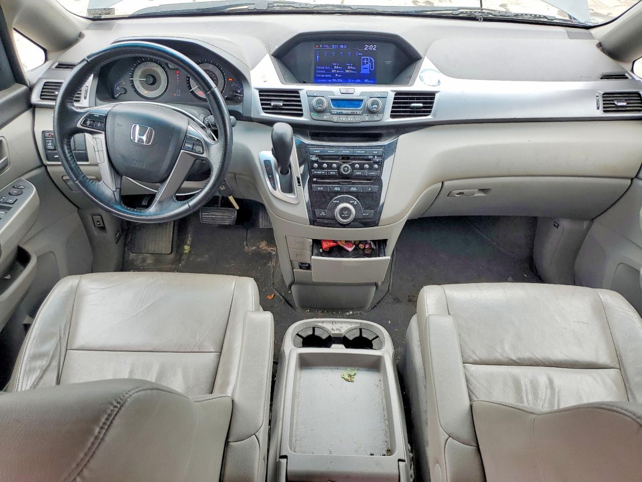 2011 Honda Odyssey Exl Gray vin: 5FNRL5H65BB062387