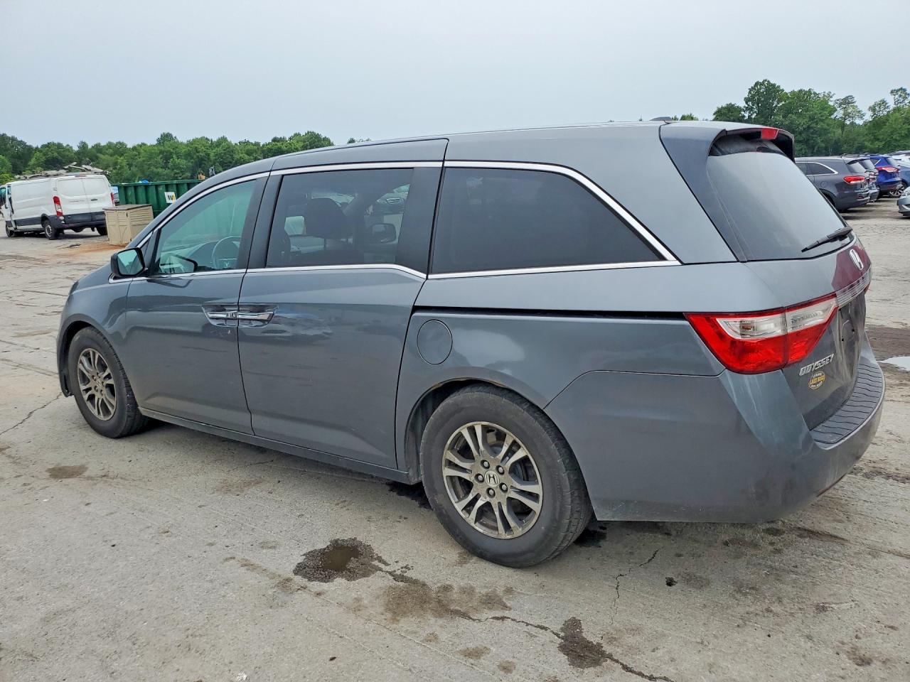 2011 Honda Odyssey Exl Gray vin: 5FNRL5H65BB062387