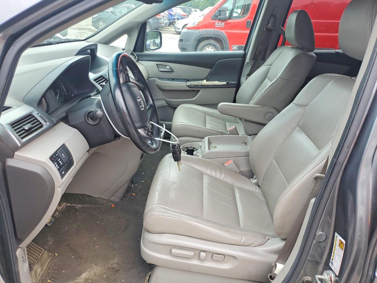 2011 Honda Odyssey Exl Gray vin: 5FNRL5H65BB062387