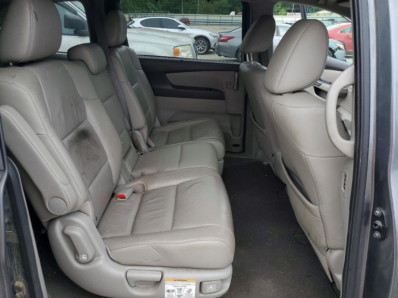 2011 Honda Odyssey Exl Gray vin: 5FNRL5H65BB062387