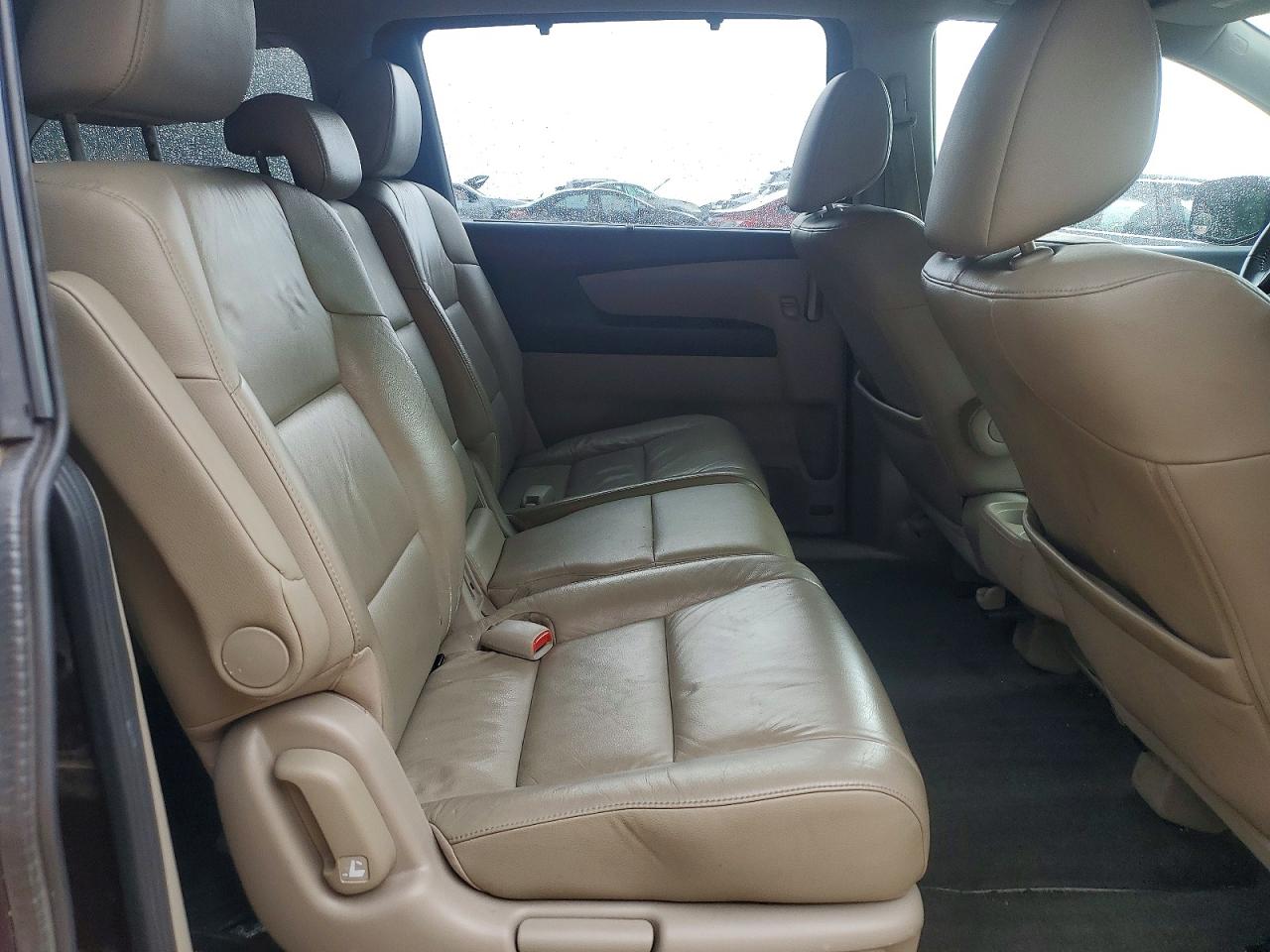 2011 Honda Odyssey Exl Burgundy vin: 5FNRL5H65BB066410