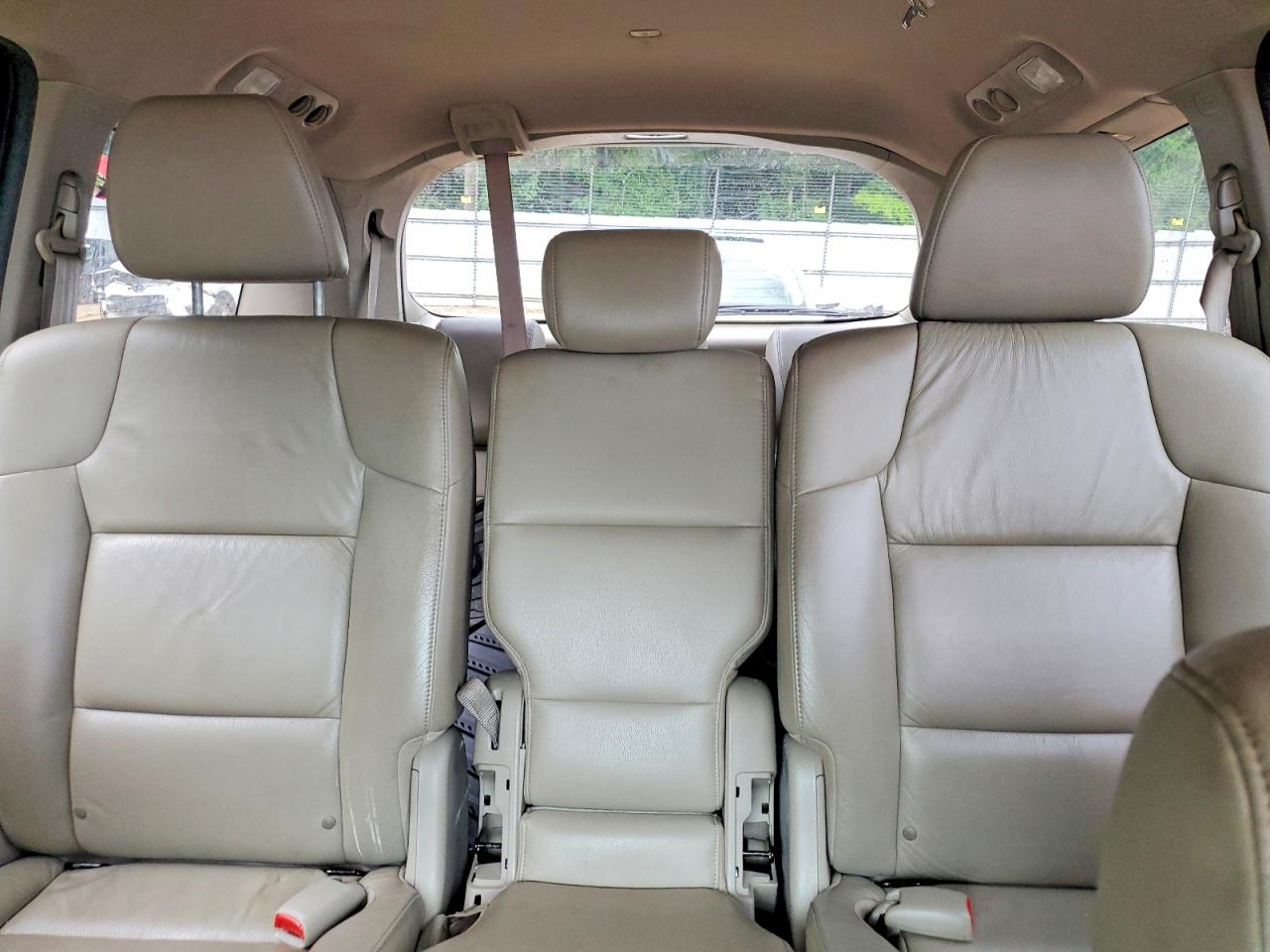 2011 Honda Odyssey Exl Burgundy vin: 5FNRL5H65BB066410