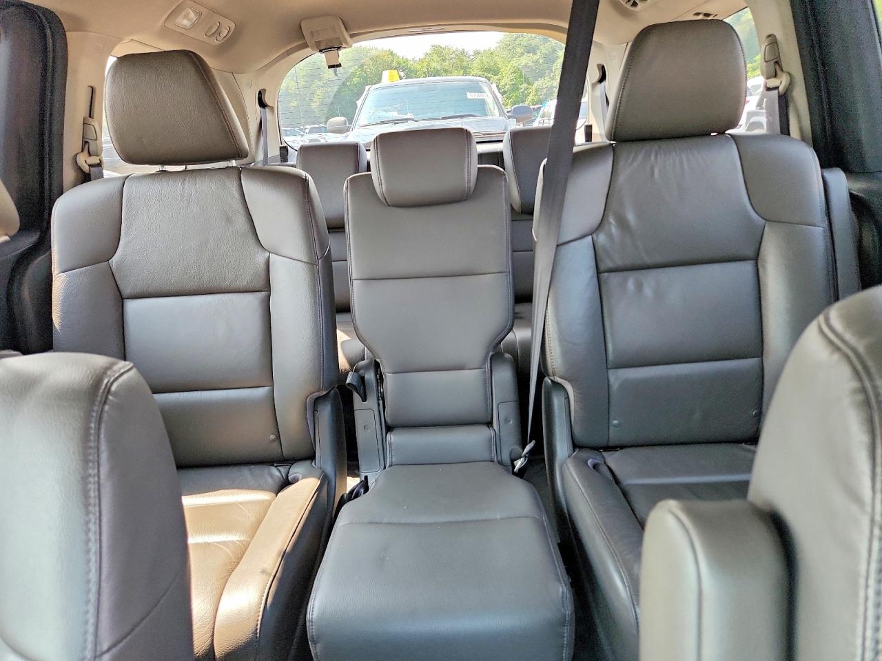 2011 Honda Odyssey Exl Black vin: 5FNRL5H65BB072272