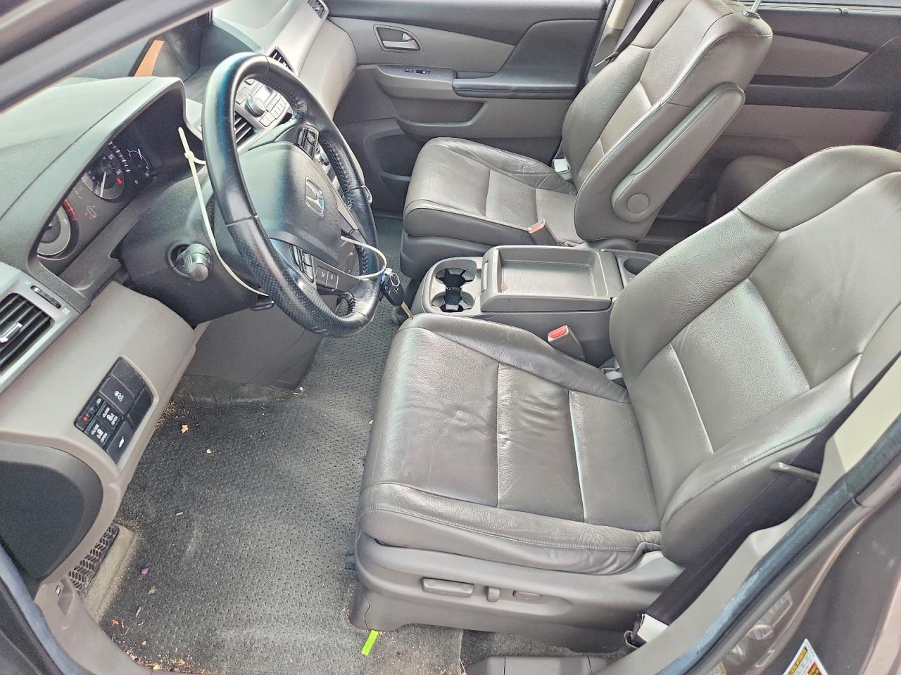 2011 Honda Odyssey Exl Gray vin: 5FNRL5H65BB092537