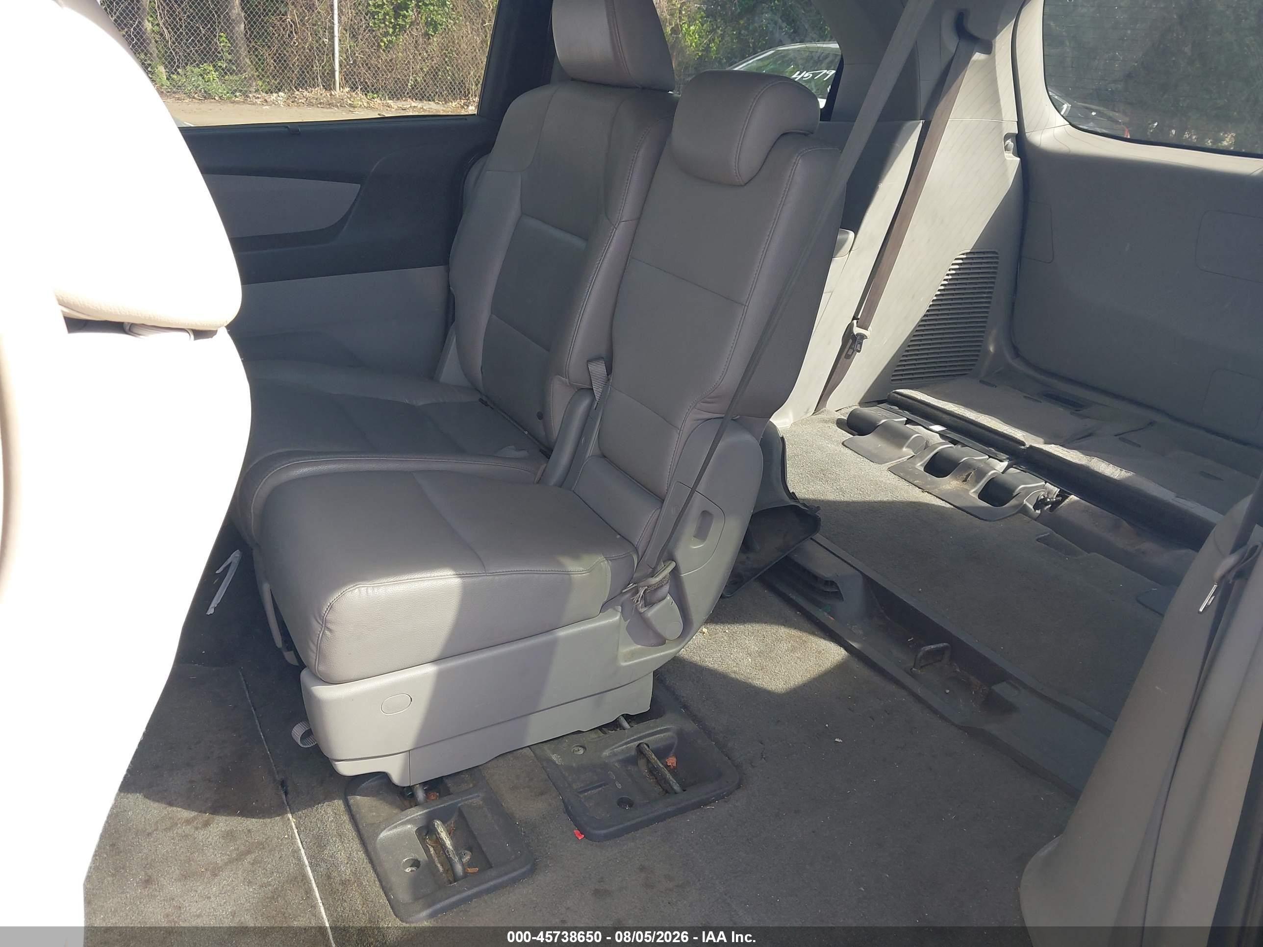 2011 Honda Odyssey Ex-l Gray vin: 5FNRL5H65BB093462