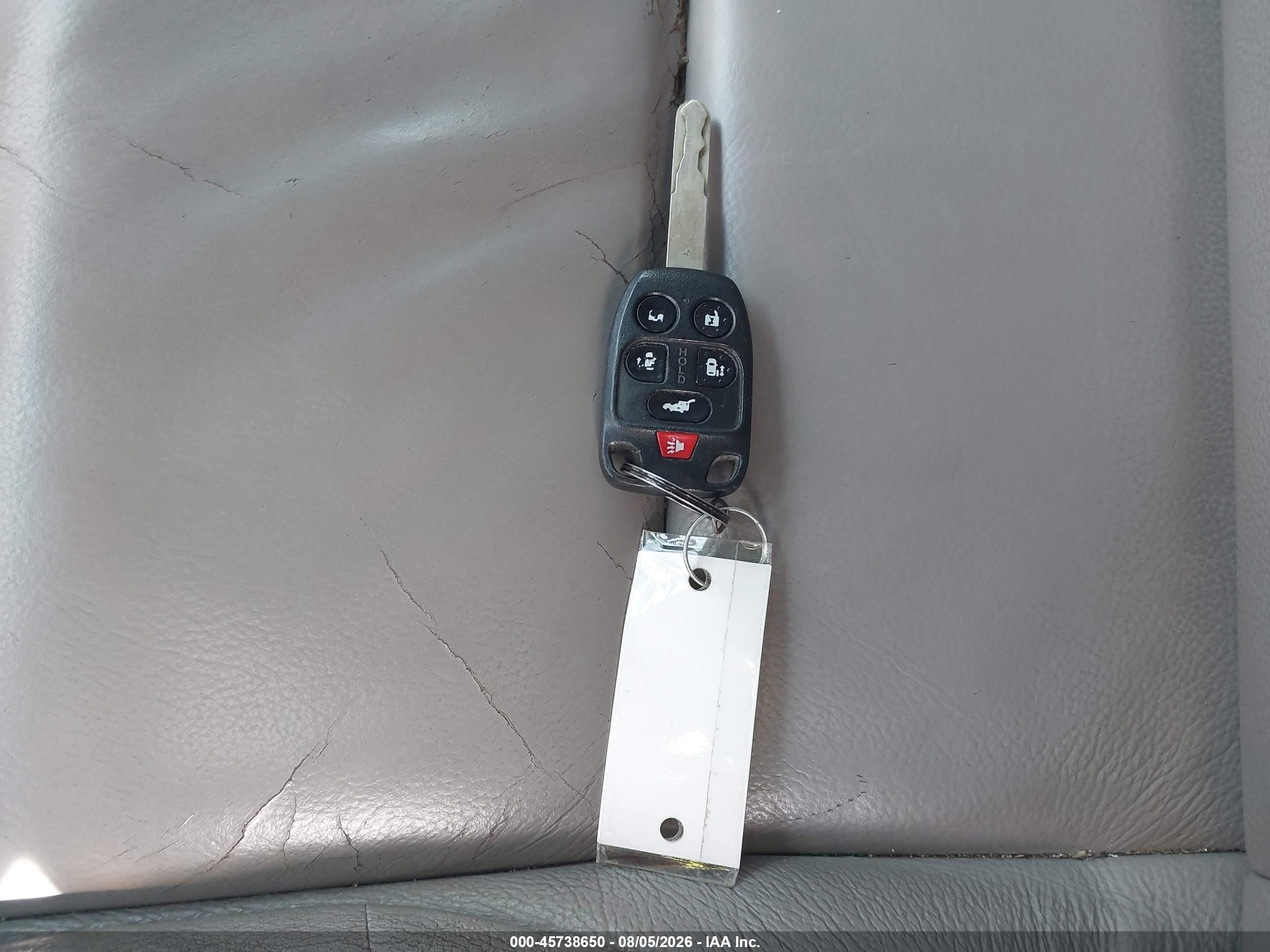 2011 Honda Odyssey Ex-l Gray vin: 5FNRL5H65BB093462