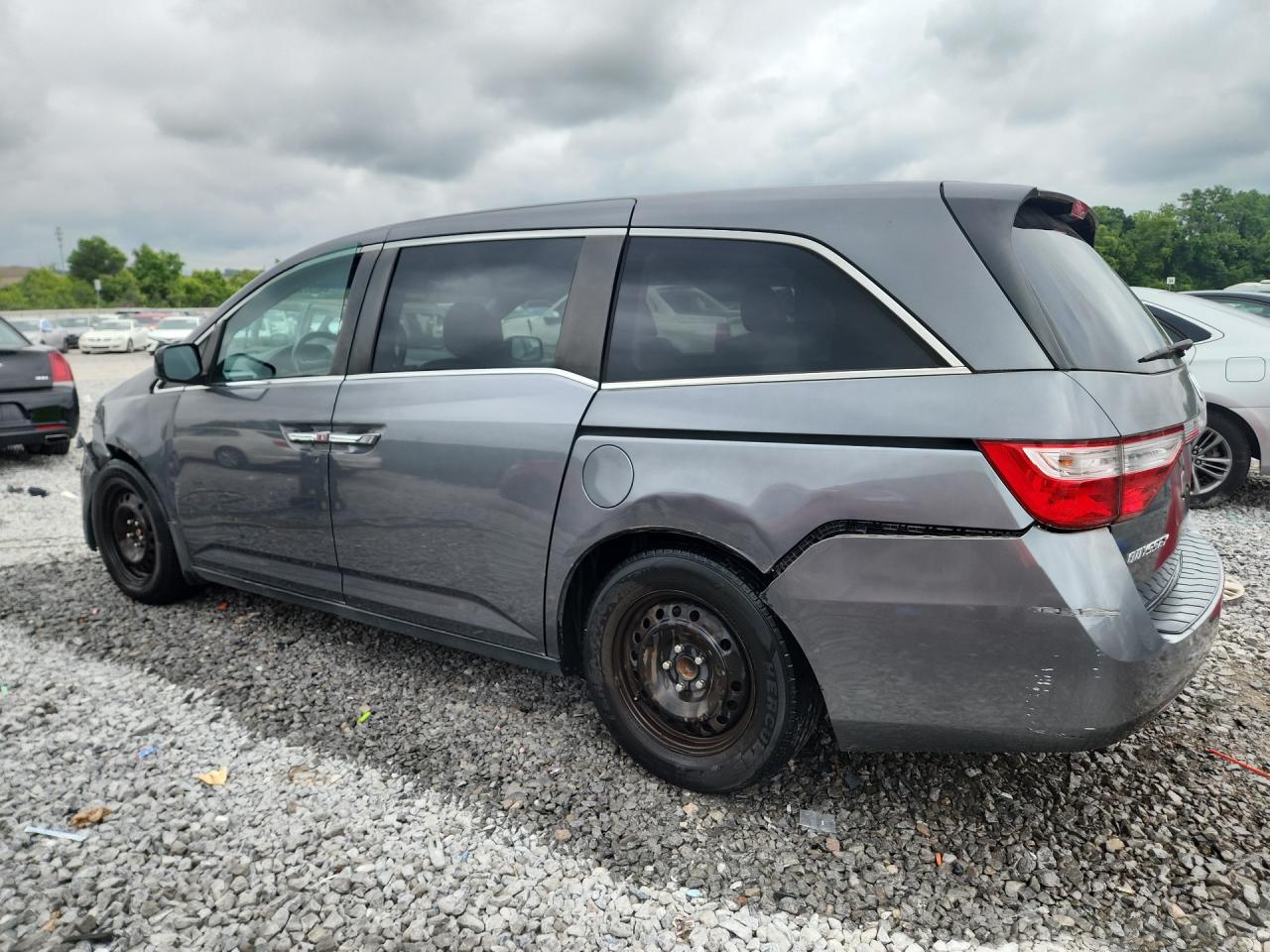 2012 Honda Odyssey Exl Серый vin: 5FNRL5H65CB011652