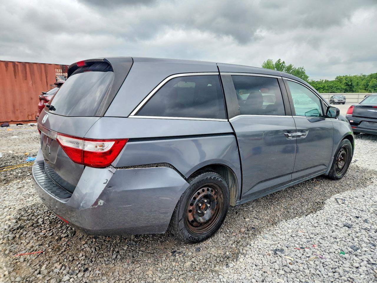 2012 Honda Odyssey Exl Серый vin: 5FNRL5H65CB011652