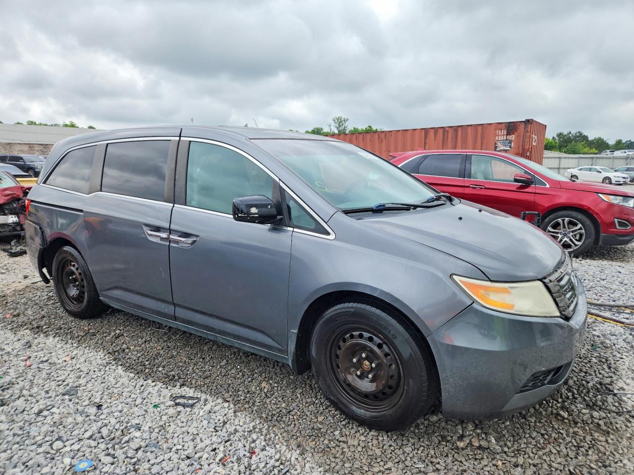 2012 Honda Odyssey Exl Серый vin: 5FNRL5H65CB011652