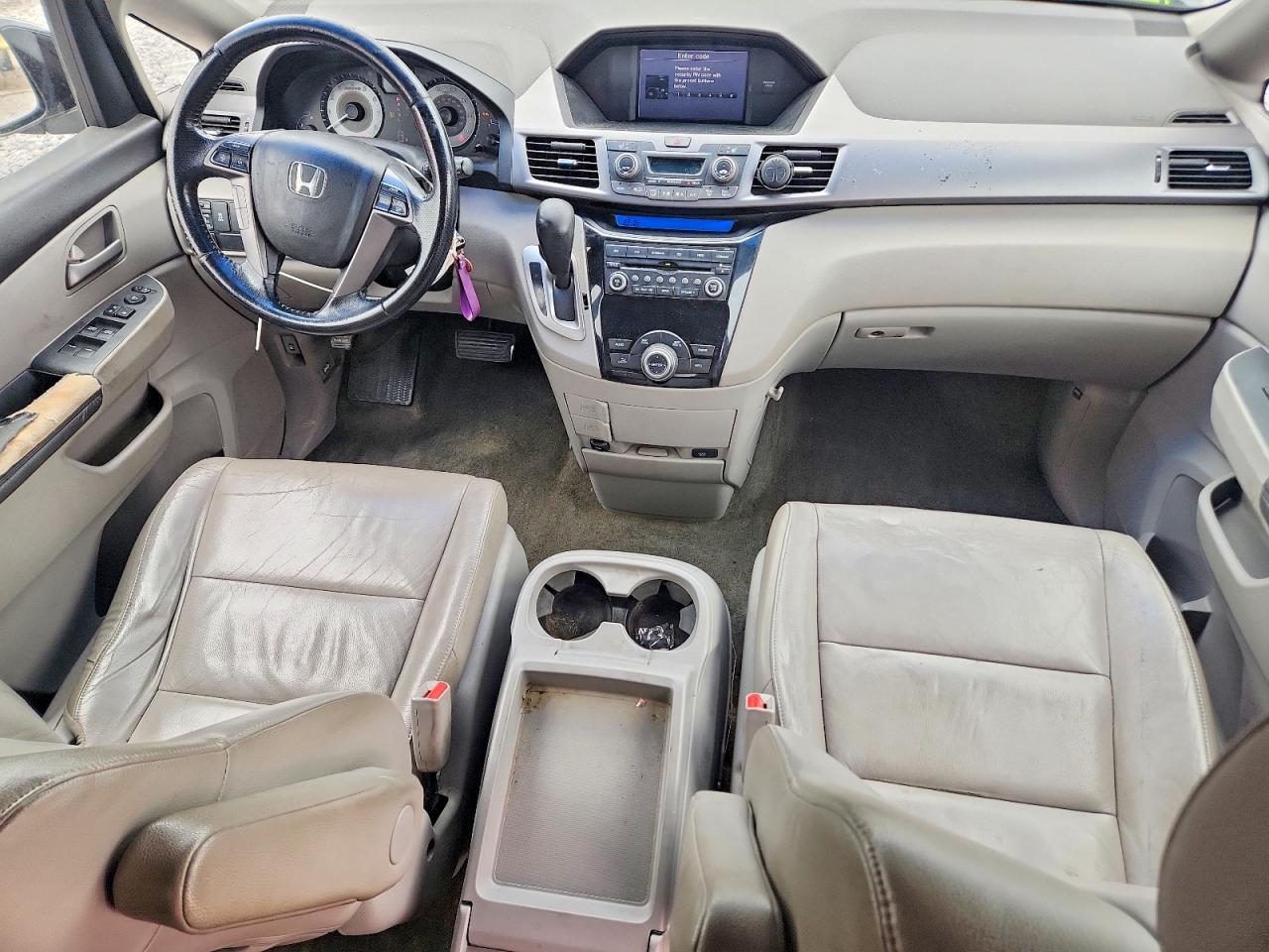 2012 Honda Odyssey Exl Серый vin: 5FNRL5H65CB011652
