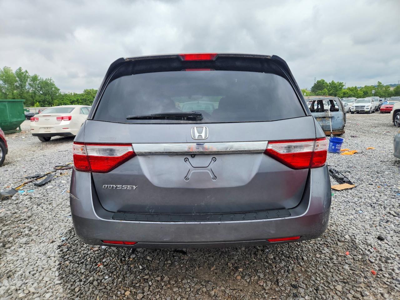 2012 Honda Odyssey Exl Серый vin: 5FNRL5H65CB011652