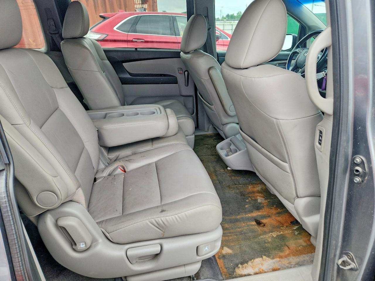 2012 Honda Odyssey Exl Серый vin: 5FNRL5H65CB011652