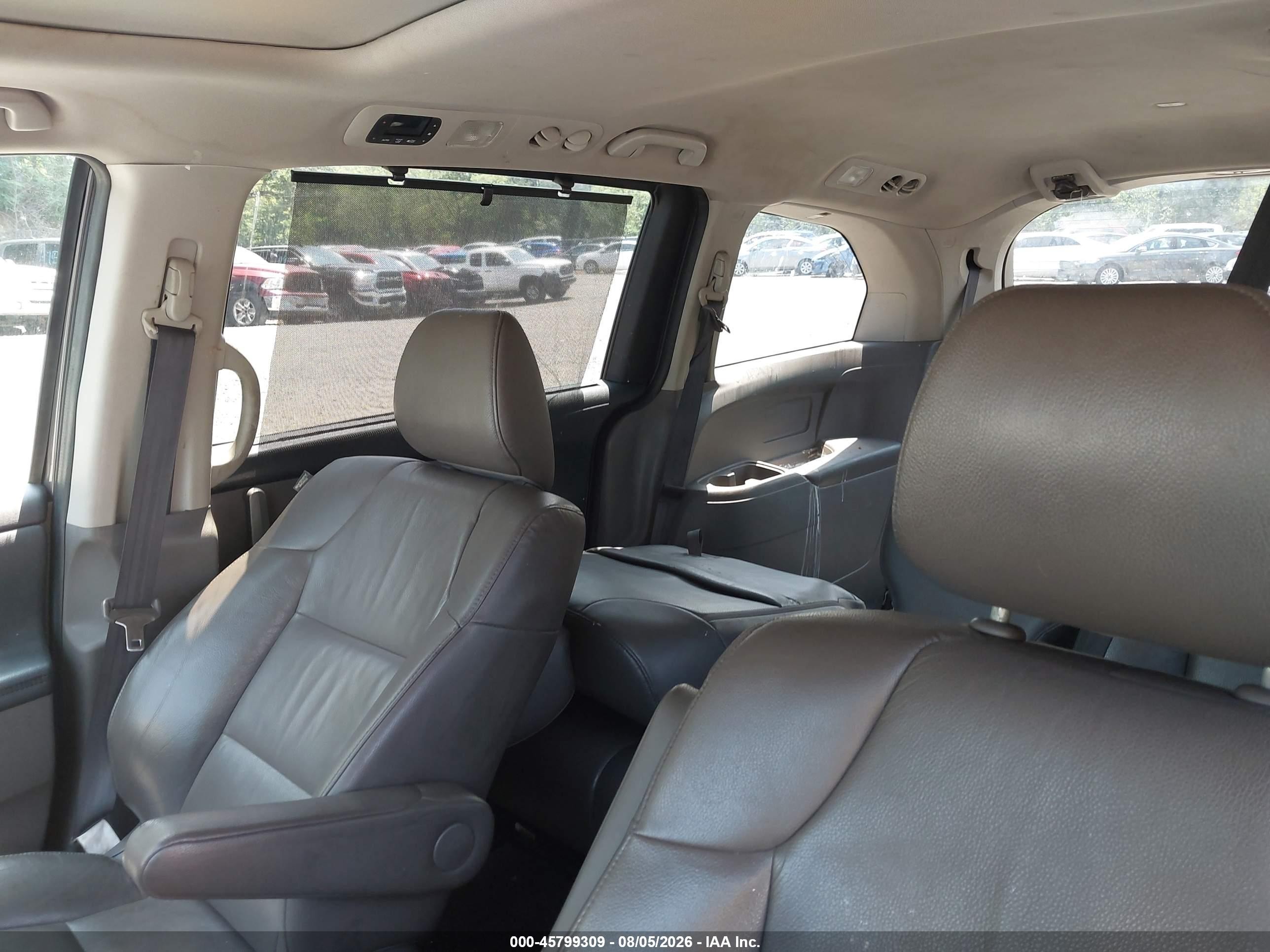 2012 Honda Odyssey Ex-l Brown vin: 5FNRL5H65CB013644