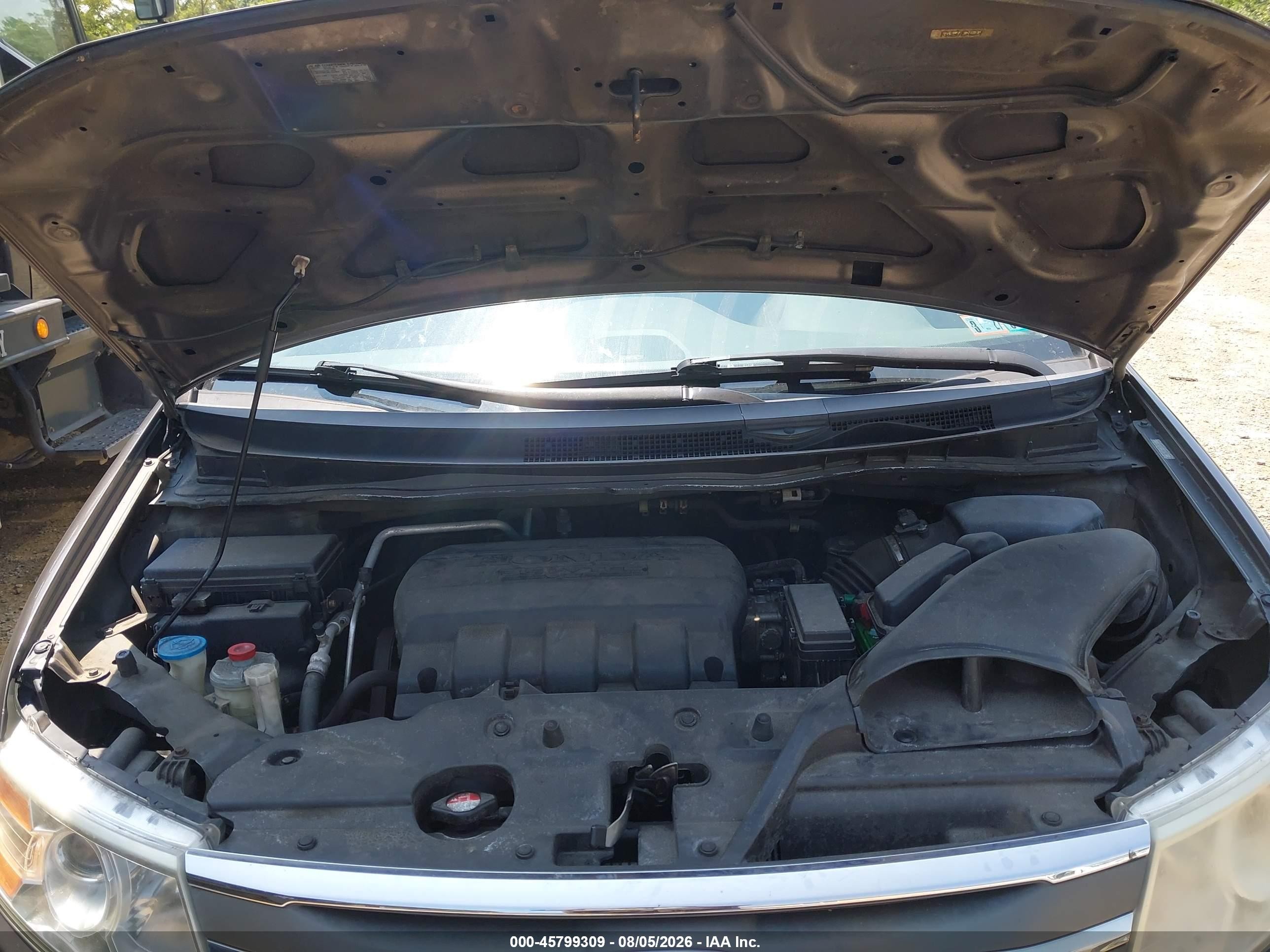 2012 Honda Odyssey Ex-l Brown vin: 5FNRL5H65CB013644