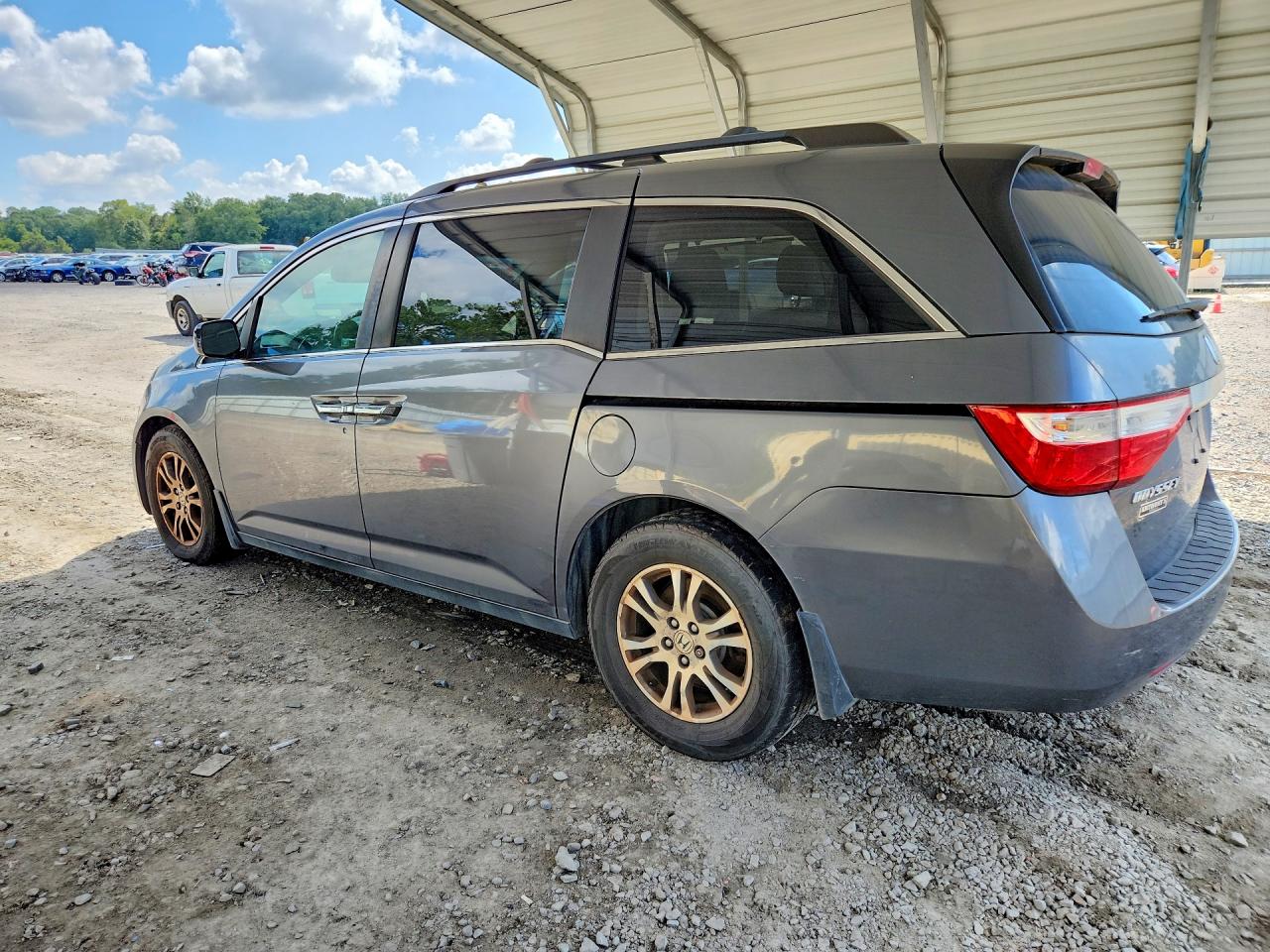 2012 Honda Odyssey Exl Charcoal vin: 5FNRL5H65CB023851
