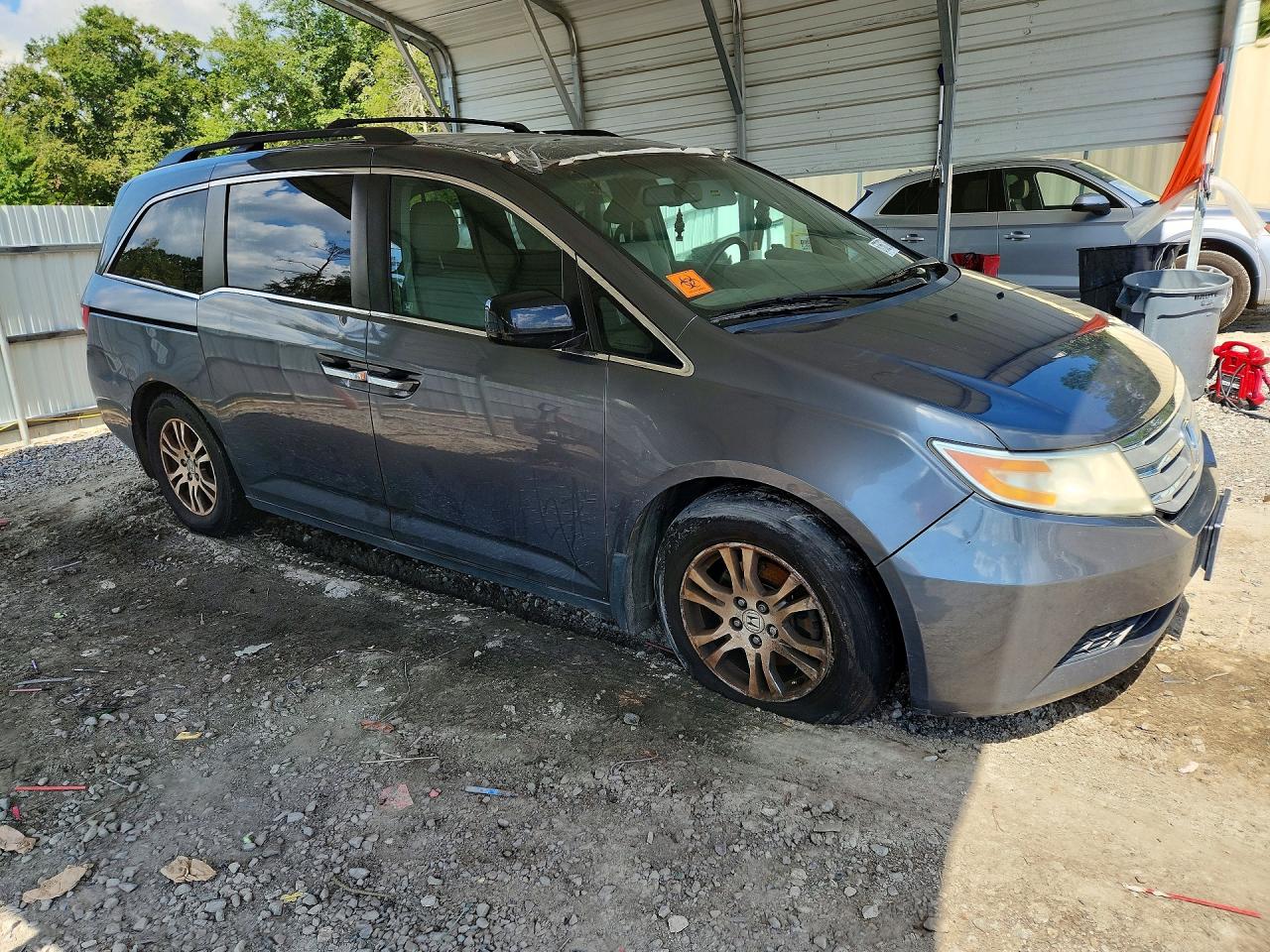 2012 Honda Odyssey Exl Charcoal vin: 5FNRL5H65CB023851