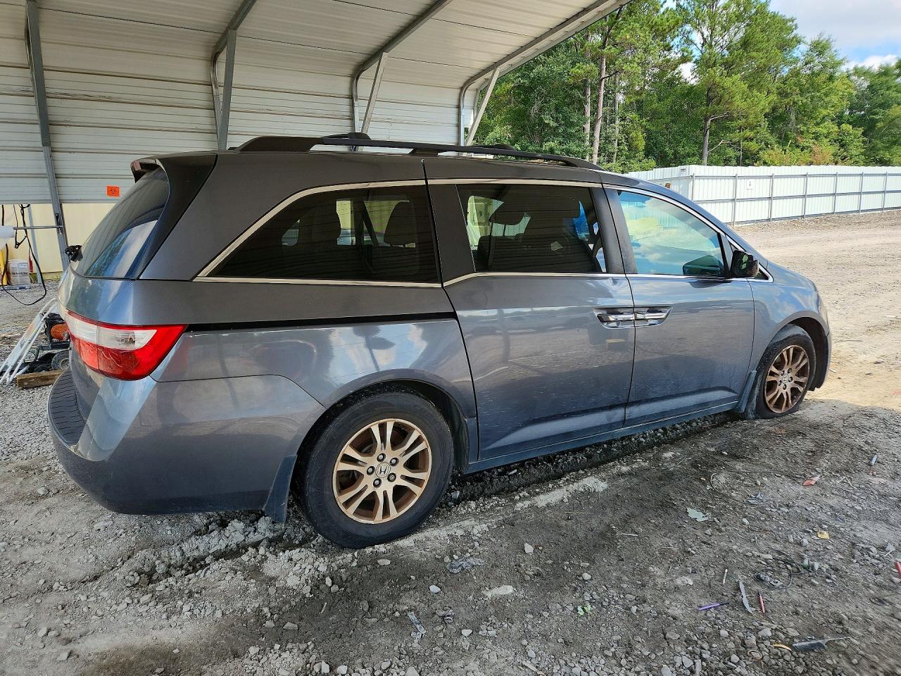 2012 Honda Odyssey Exl Charcoal vin: 5FNRL5H65CB023851