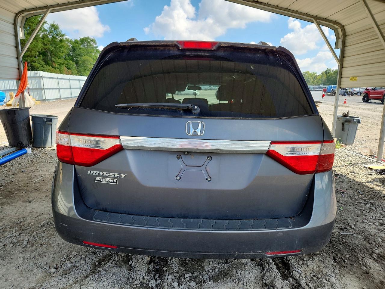 2012 Honda Odyssey Exl Charcoal vin: 5FNRL5H65CB023851