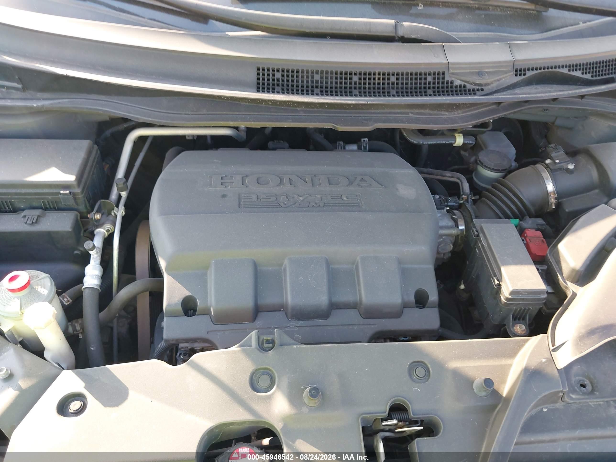 2012 Honda Odyssey Ex-l Gray vin: 5FNRL5H65CB026278