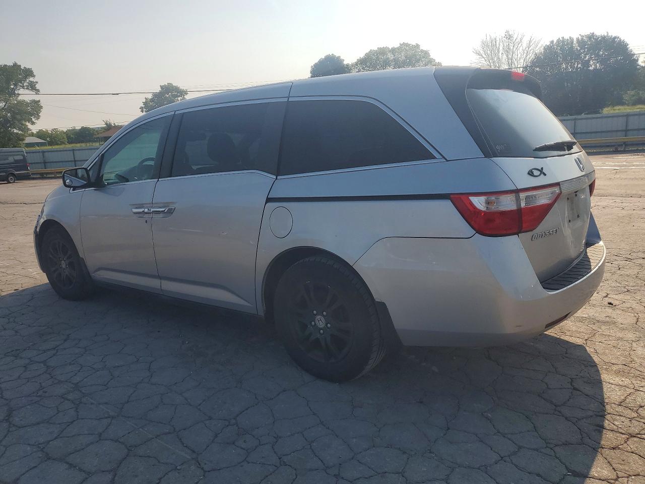 2012 Honda Odyssey Exl Silver vin: 5FNRL5H65CB027317