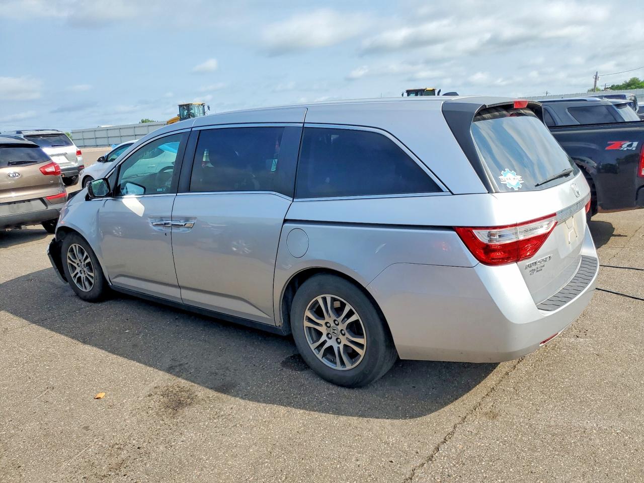 2012 Honda Odyssey Exl Silver vin: 5FNRL5H65CB035160