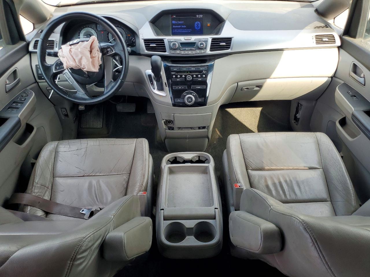 2012 Honda Odyssey Exl Silver vin: 5FNRL5H65CB035160