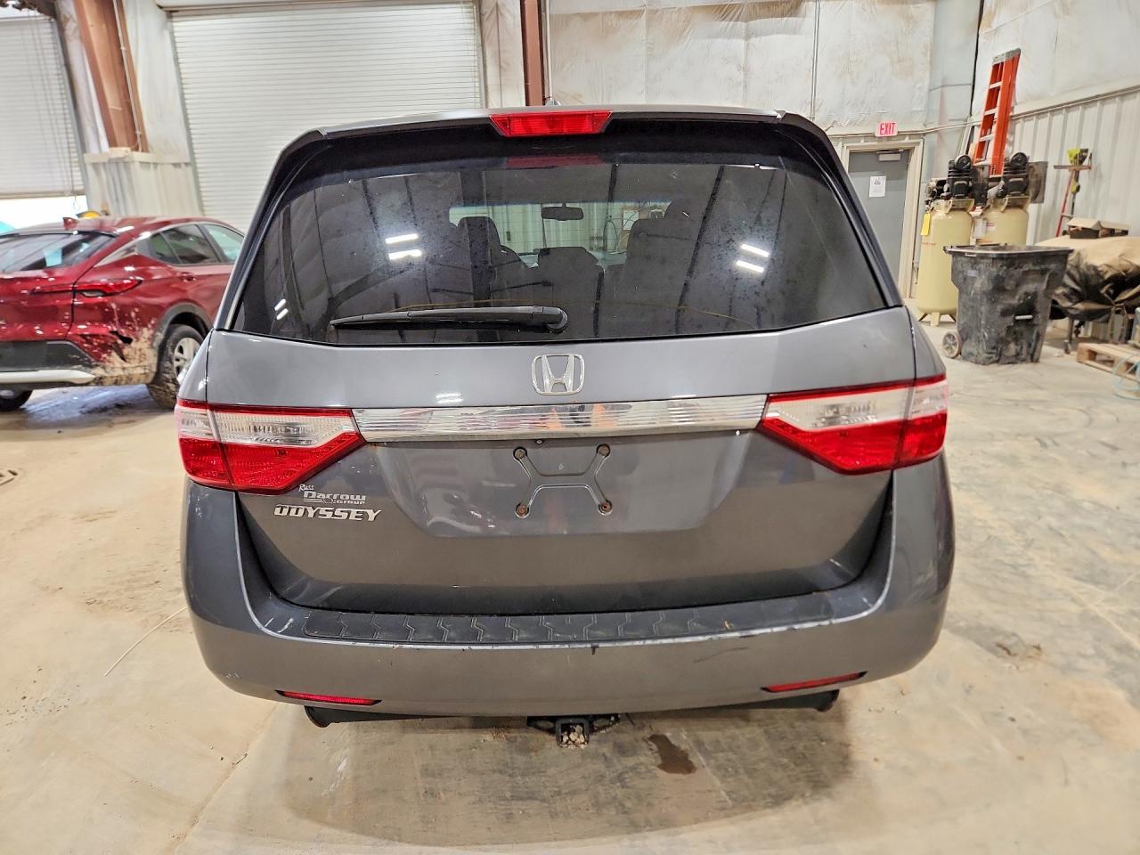 2012 Honda Odyssey Exl Gray vin: 5FNRL5H65CB036423
