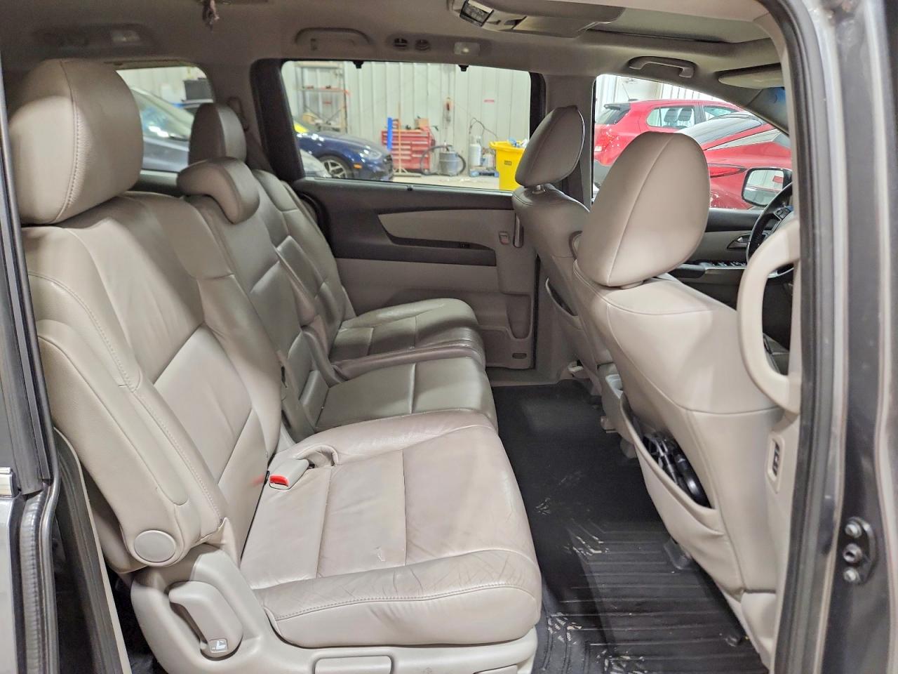 2012 Honda Odyssey Exl Gray vin: 5FNRL5H65CB036423